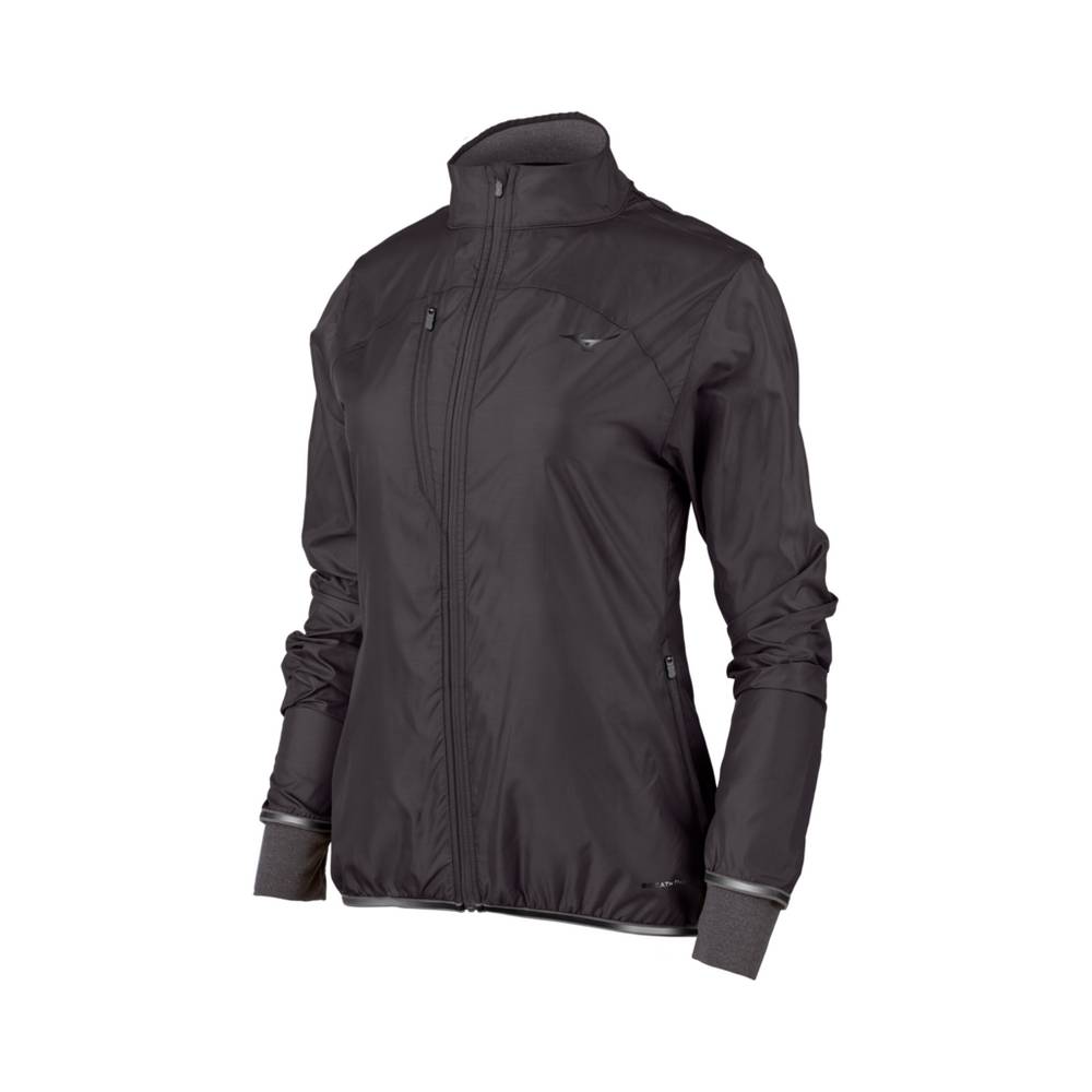 Mizuno Women's Breath Thermo® FZ Jacket Black (422078-ONU)